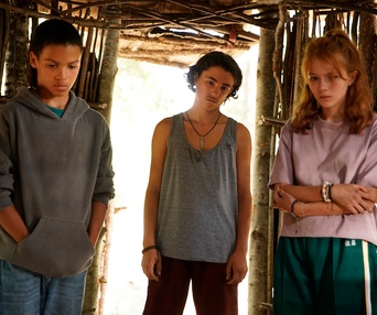 Une scène du film La petite bande