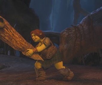 Une scène du film Shrek Forever After
