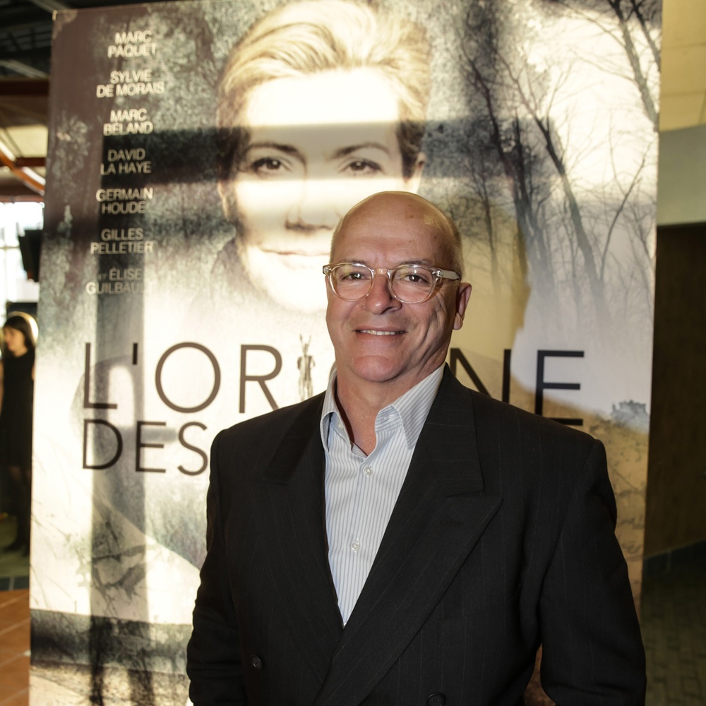 Sur le tapis rouge du film L'origine des espèces