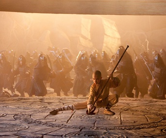 Une scène du film The Last airbender