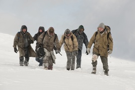 Une scène du film The Grey