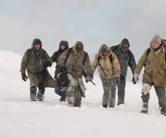 Une scène du film The Grey