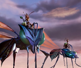 Scène du film Le tyran des fourmis