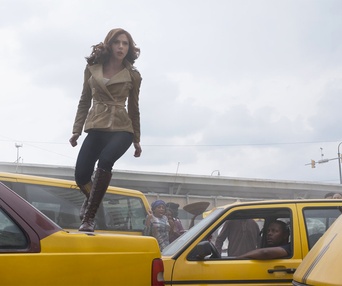 Une scène du film Captain America: Civil War