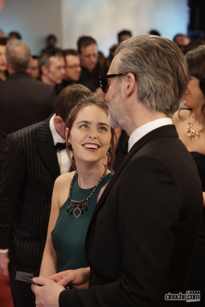 Sur le tapis rouge de Gala du cinéma Québécois