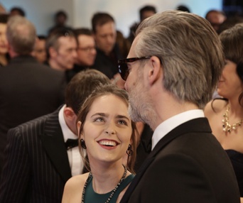 Sur le tapis rouge de Gala du cinéma Québécois