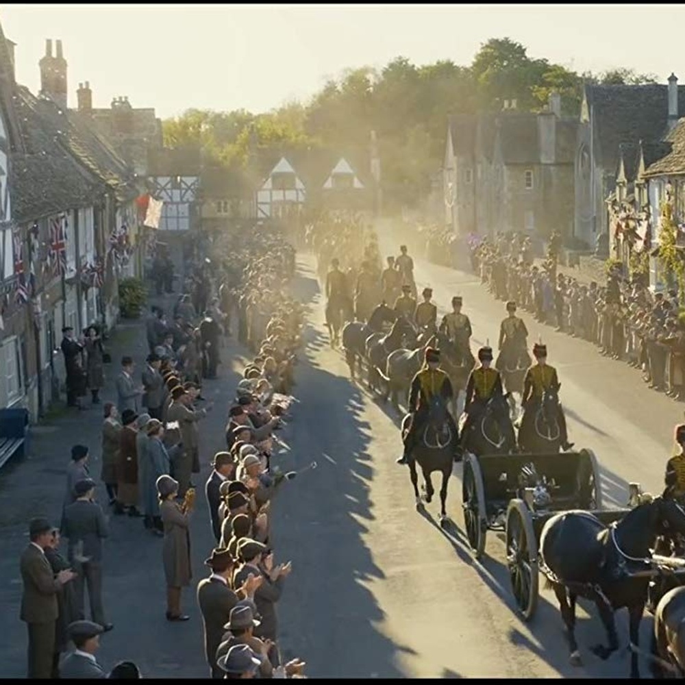 Une scène du film Downton Abbey