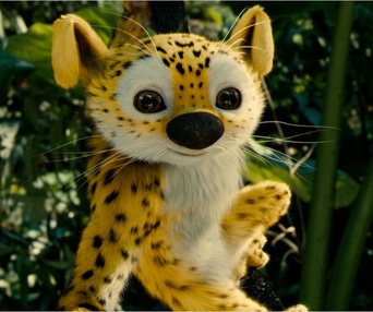 Une scène du film Sur la piste du Marsupilami