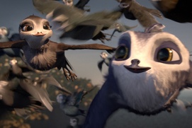 Une scène du film Manou the Swift