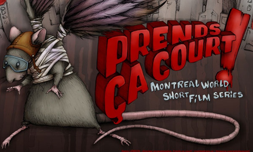 Projection de courts métrages à Prends ça court!