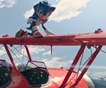 Une scène du film Sonic the Hedgehog 2