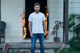 Une scène du film Firestarter