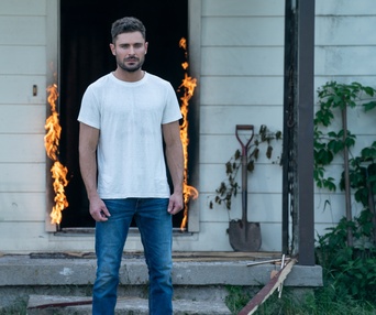 Une scène du film Firestarter