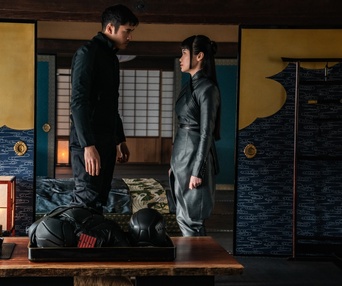 Une scène du film Snake Eyes: G.I. Joe Origins