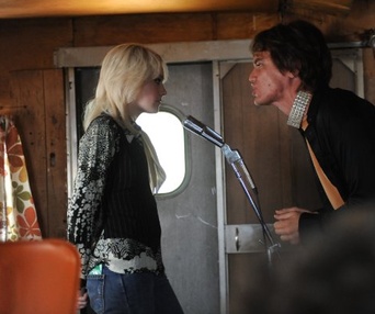 Une scène du film The Runaways