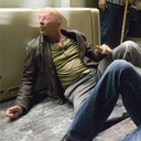 Bruce Willis et Len Wiseman sur le plateau de Live Free or Die Hard