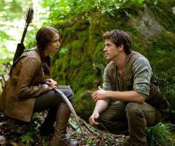 Une scène du film The Hunger Games