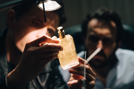 Une scène du film Cash