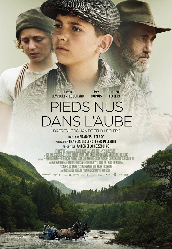 Affiche du film Pieds nus dans l'aube
