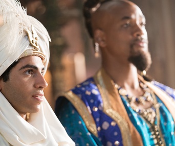 Une scène du film Aladdin