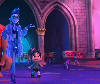 Une scène du film Ralph Breaks the Internet