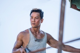 Une scène du film Tomb Raider