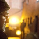 David Fincher sur le plateau du film The Social Network