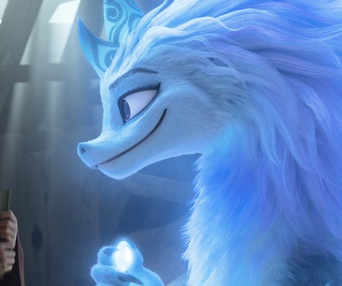 Une scène du film Raya and the Last Dragon