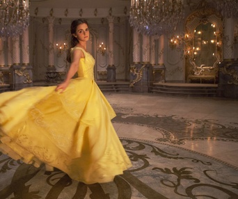 Une scène du film Beauty and the Beast