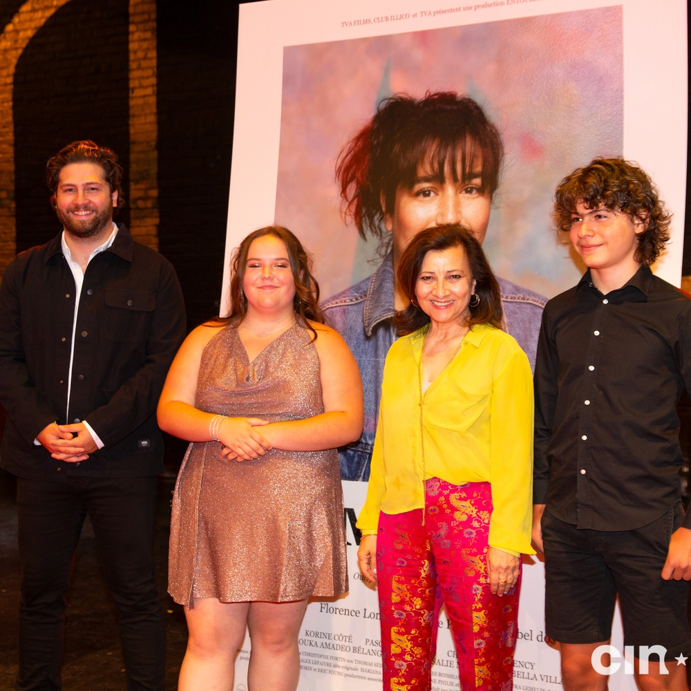 Sur le tapis rouge du film Maria