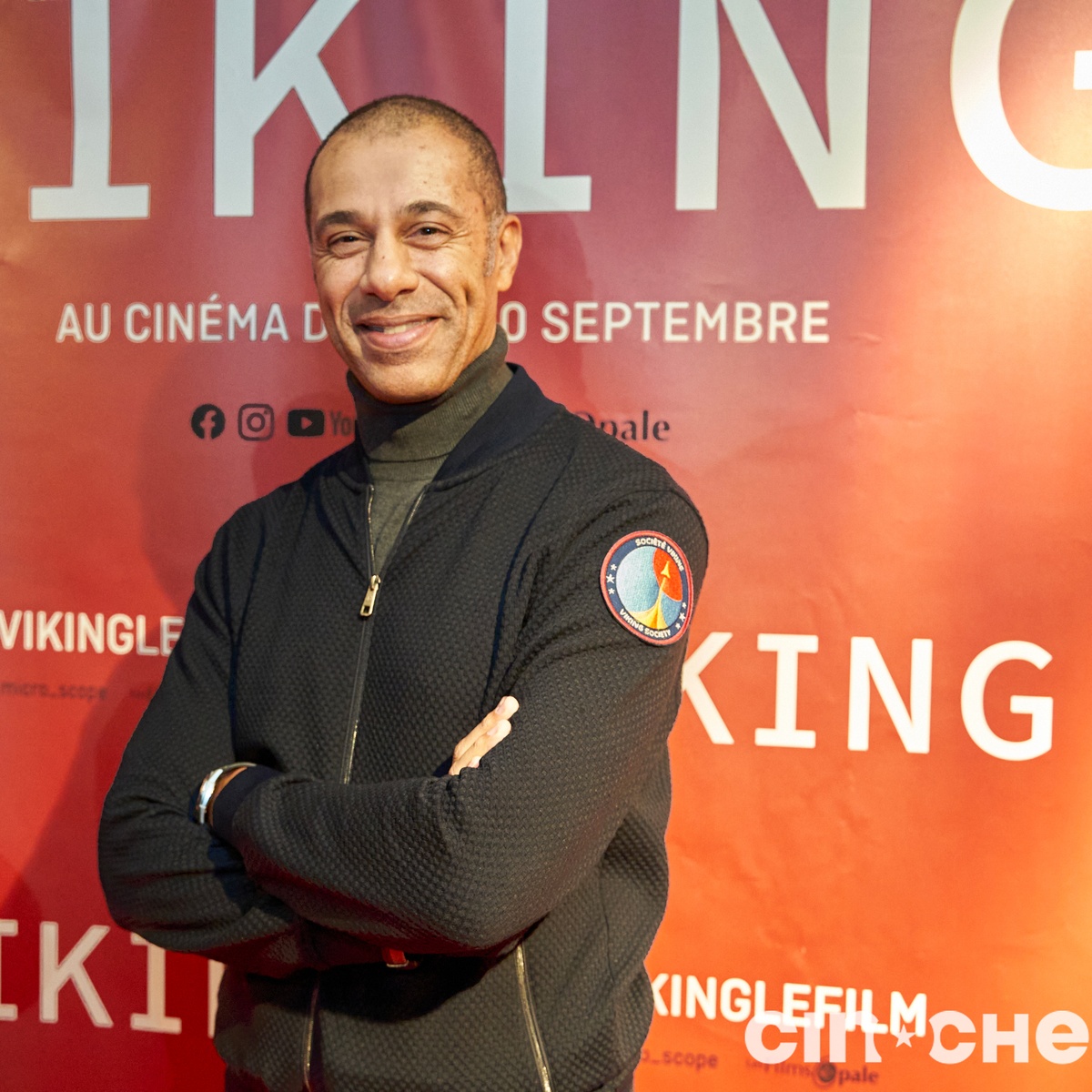 Sur le tapis rouge du film Viking