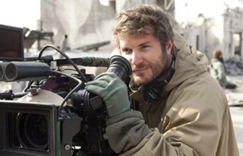 Jonathan Liebesman sur le plateau de Battle Los Angeles