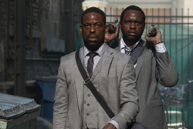 Une scène du film Hotel Artemis
