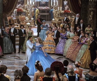 Une scène du film Cinderella