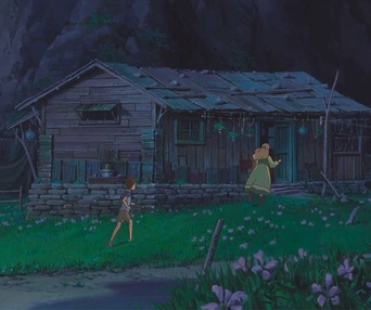 Une scène du film Souvenirs de Marnie
