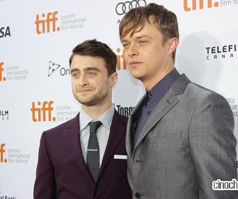 Sur le tapis rouge du film Kill Your Darlings