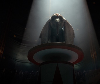 Une scène du film Dumbo