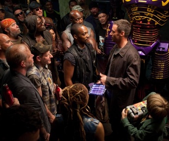 Une scène du film Real Steel