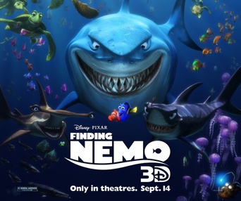 Affiche du film Finding Nemo 3D