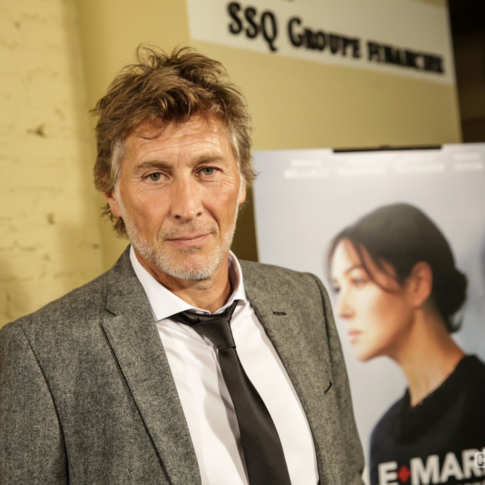 Sur le tapis rouge du film Ville-Marie