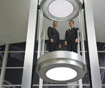 Une scène du film Men in Black III