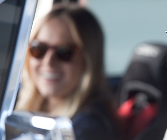 Une scène du film Hit and Run