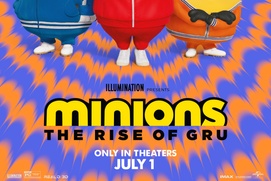 Affiche du film Minions: The Rise of Gru Affiche du film Minions: The Rise of Gru