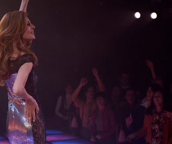 Une scène du film Dalida