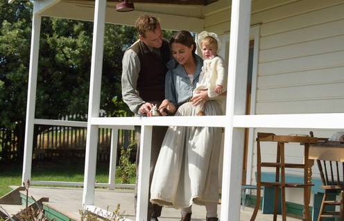Une scène du film The Light Between Oceans