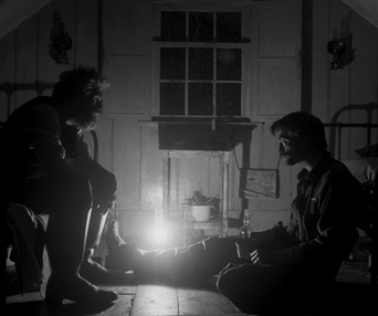 Une scène du film The Lighthouse