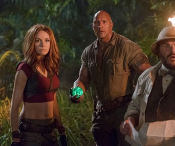 Une scène du film  Jumanji: Welcome to the Jungle