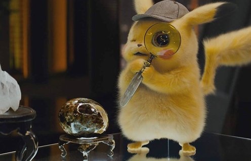 Une scène du film Pokémon Detective Pikachu