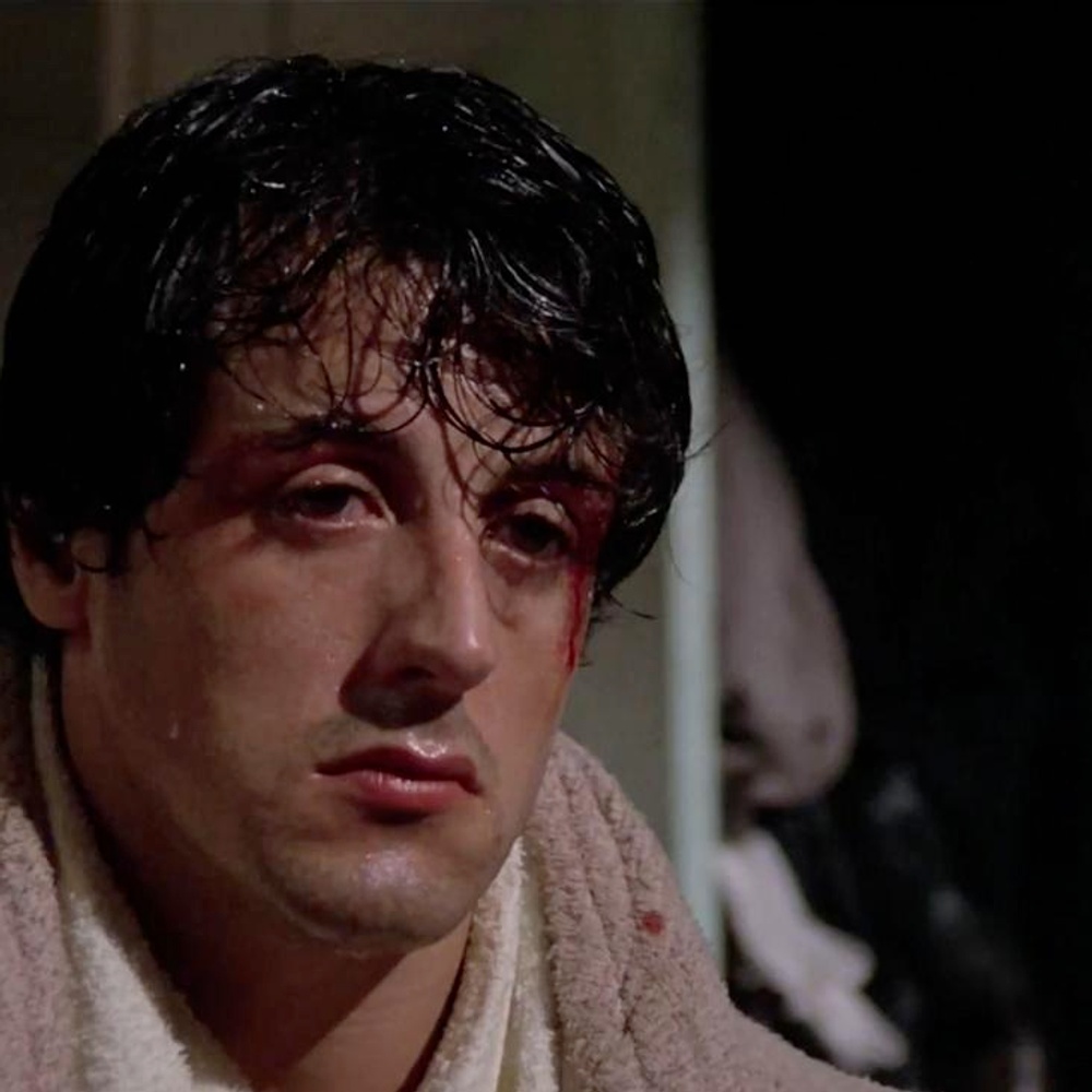 Une scène du film Rocky