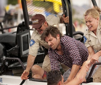 Une scène du film Piranha 3D